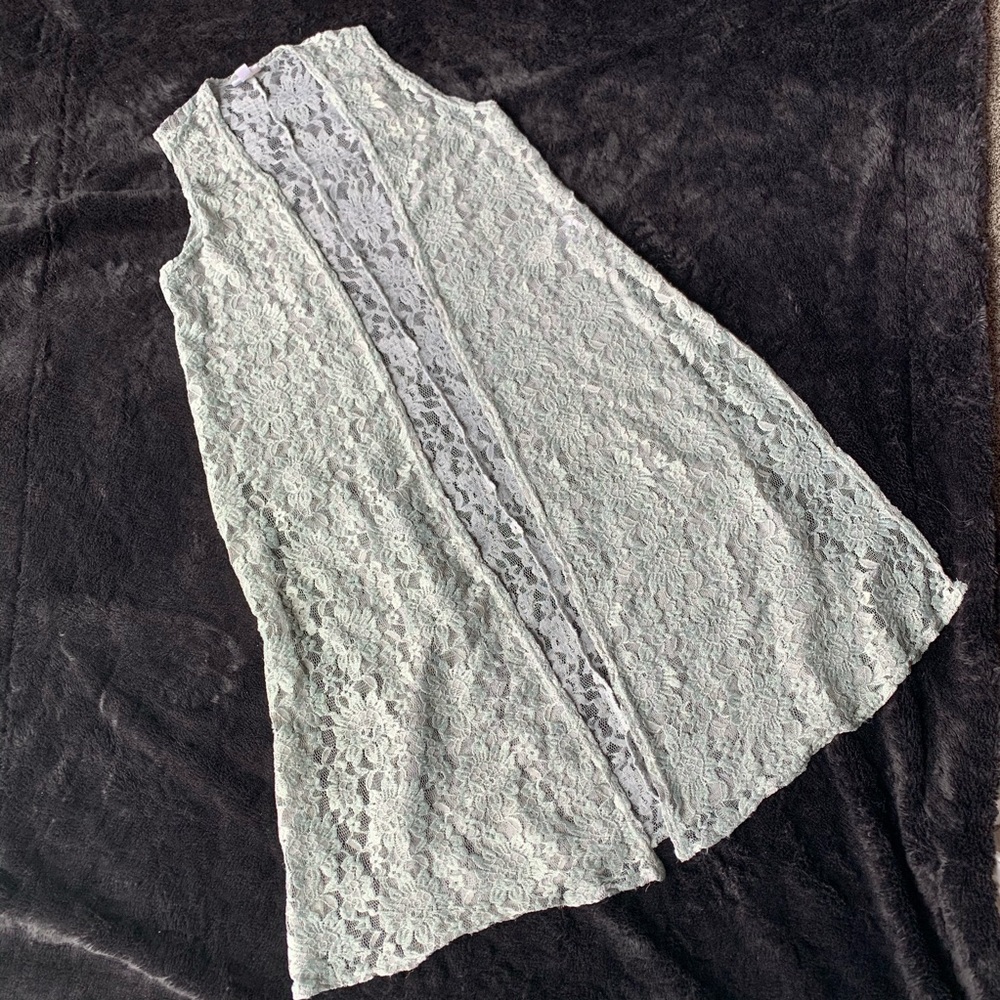 Lularoe lace Joy vest